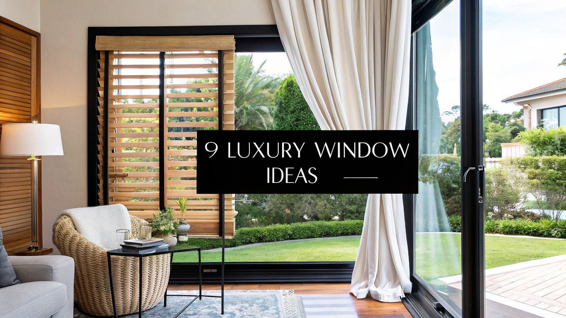 9 Luxury Window Treatment Ideas for NZ Homes in 2025