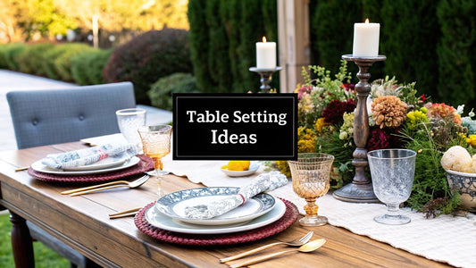 Inspiring Table Setting Ideas for Every Occasion