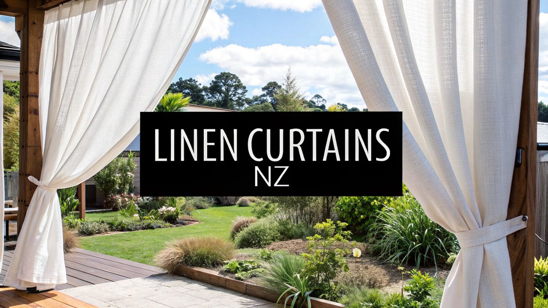 Linen Curtains New Zealand | Stylish & Natural Home Decor