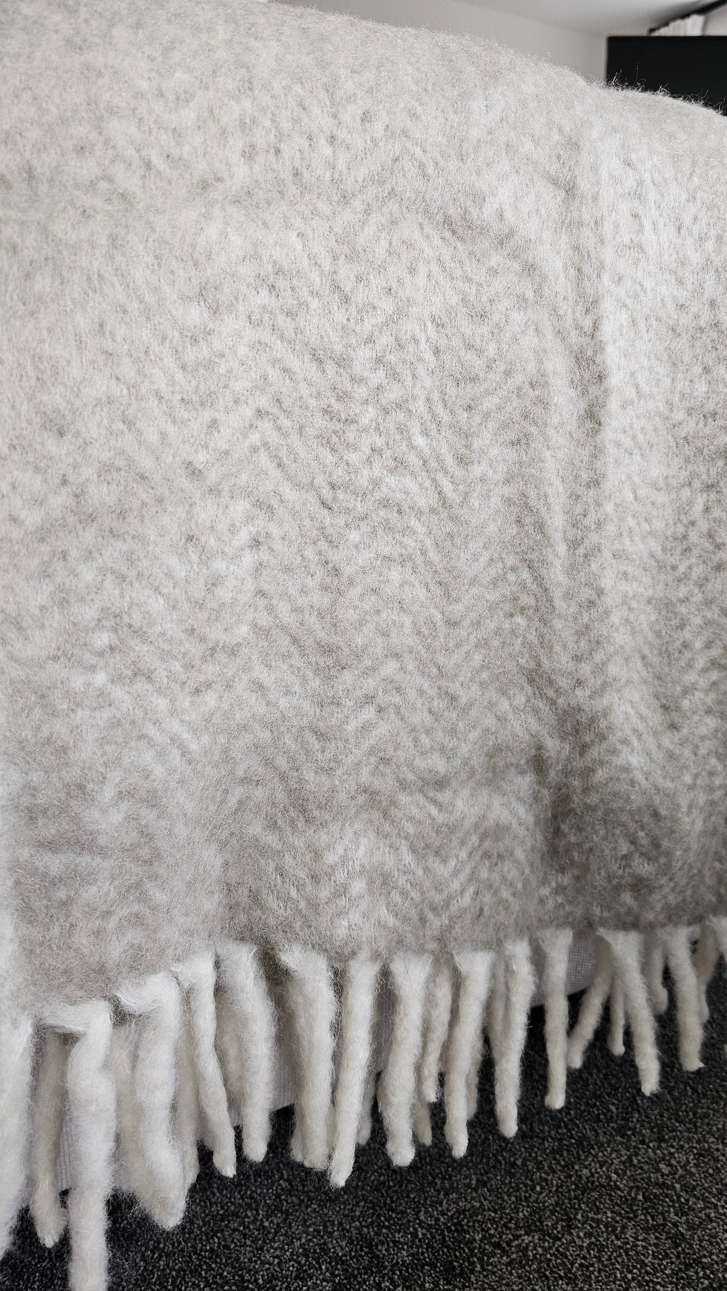 NZ Wool Throw Blanket | Natural - SAVE $100!