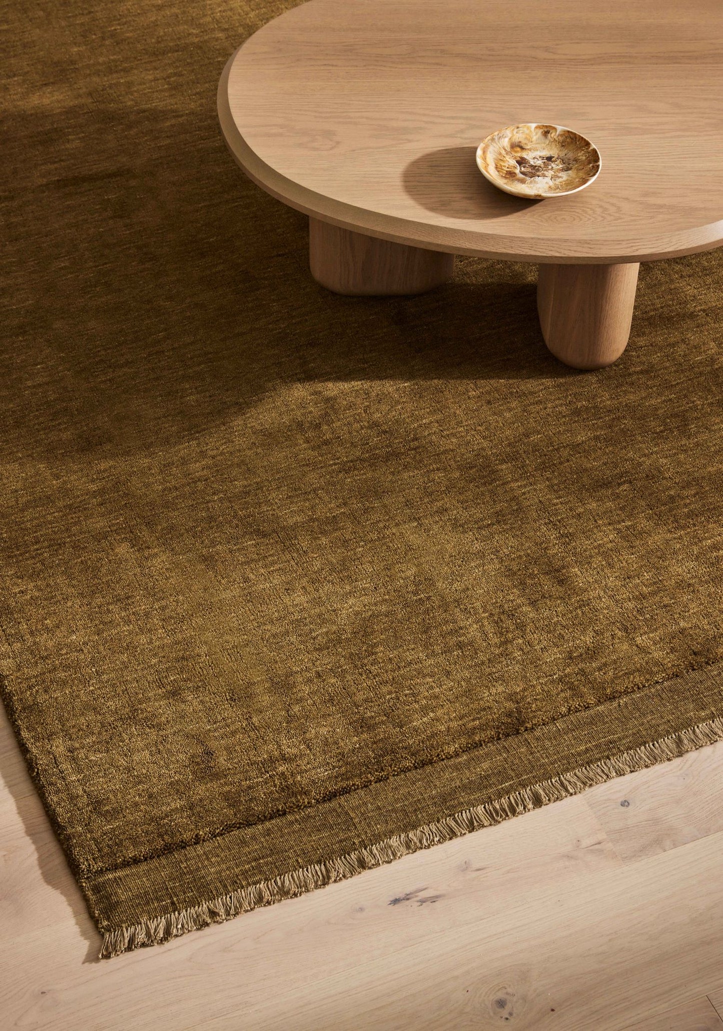 Silvio Floor Rug | Moss | 100% Wool