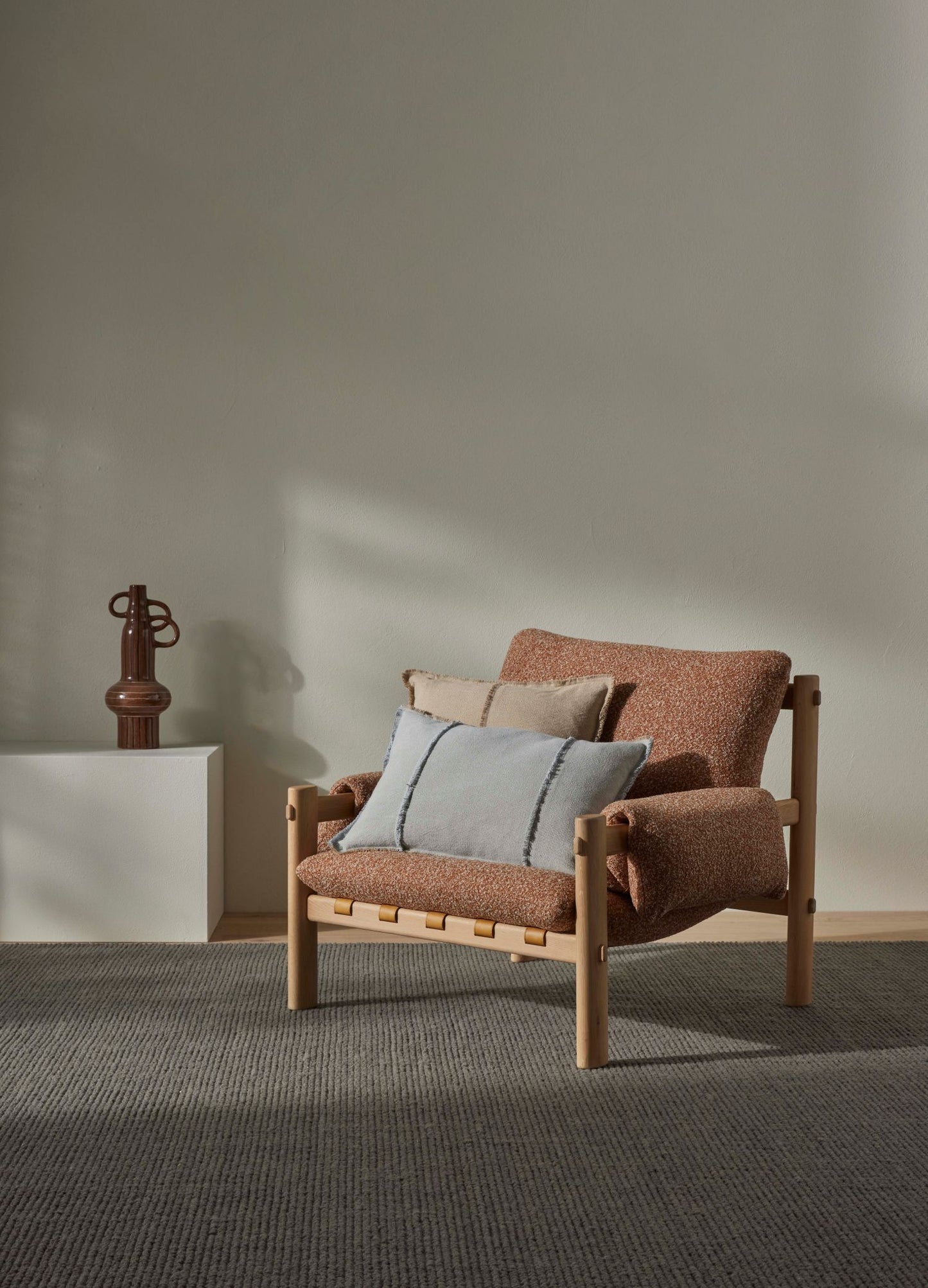 Adela Cushion 40x60 - Cocoa