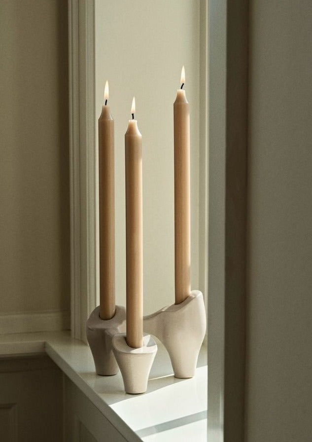 Candelabra Laia - Grey Sand