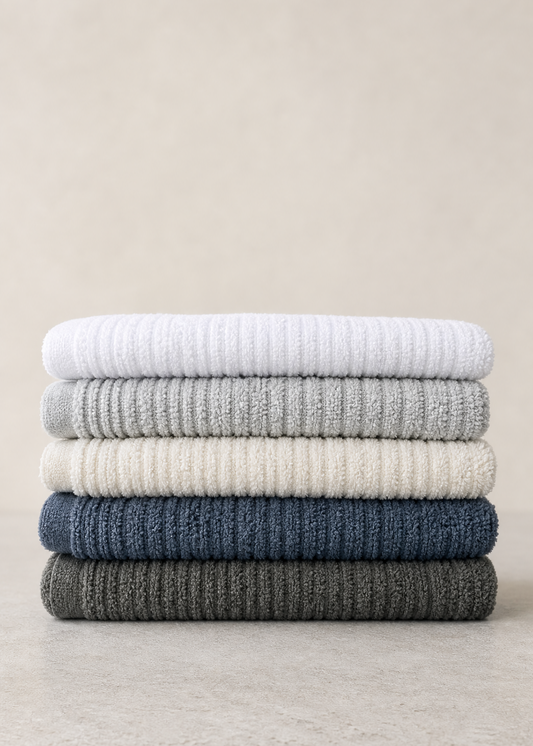 Portuguese Cotton Towels | White