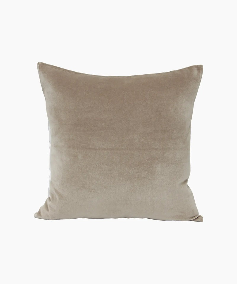 Velvet Cushion Cover ~ Beige