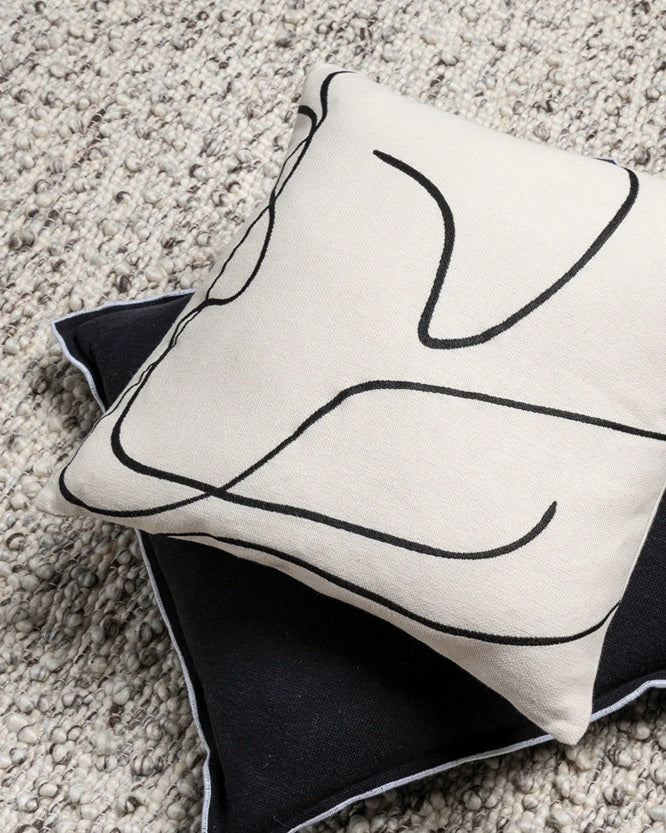 Alejandro Cushion -Ivory
