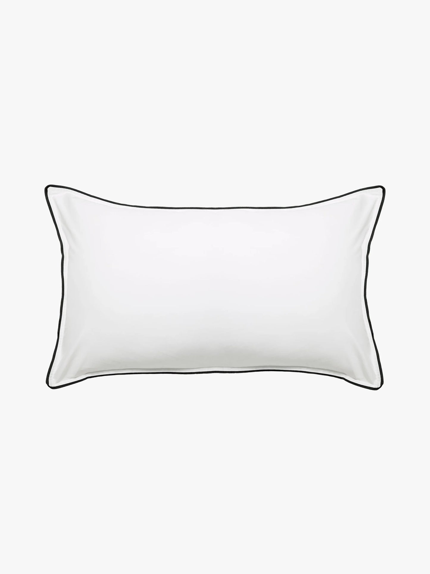 Grosgrain Pillowcases – Black Trim