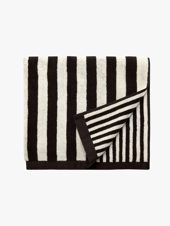 Raye Towels | Noir