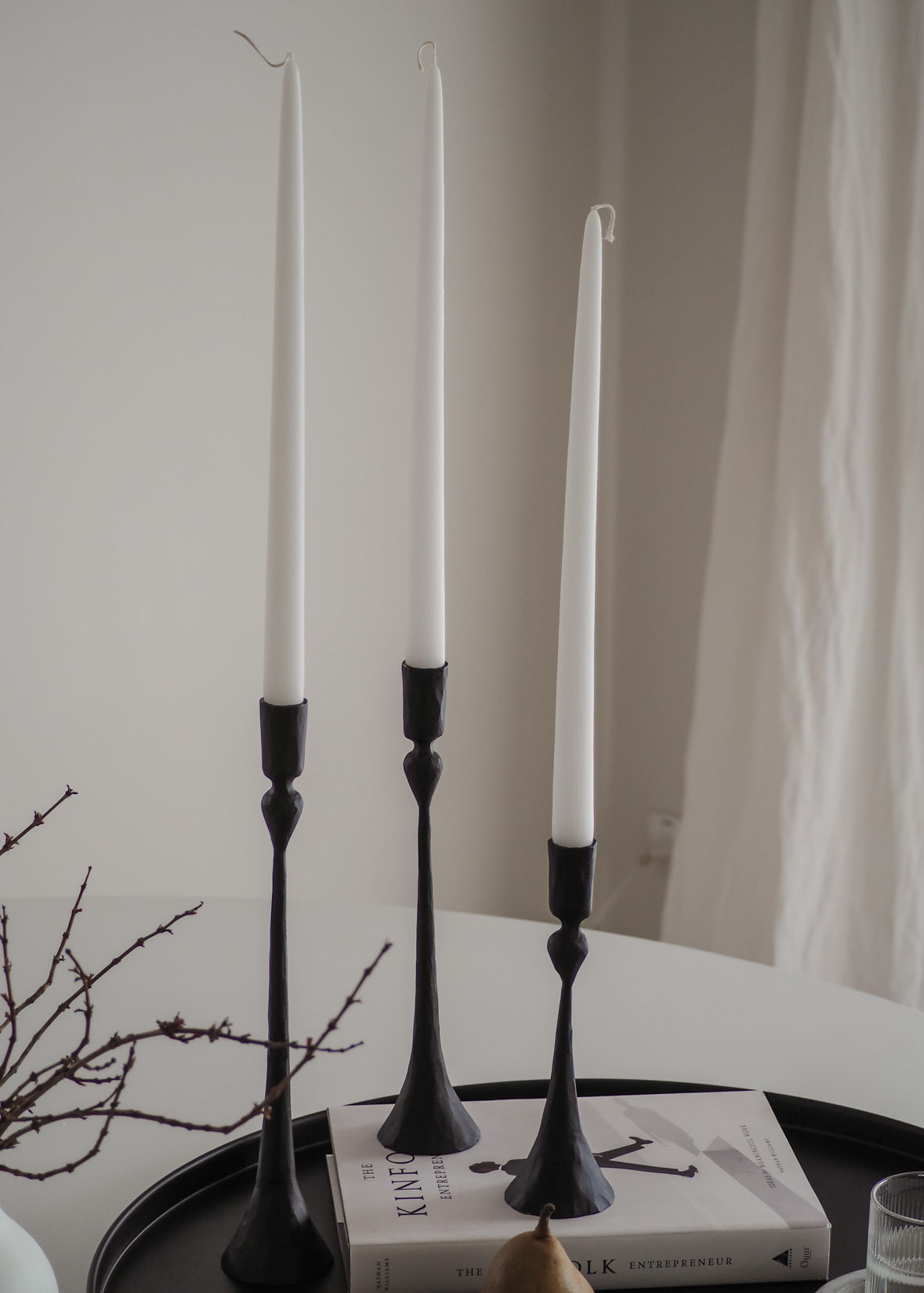 BROSTE Candle Taper |  White