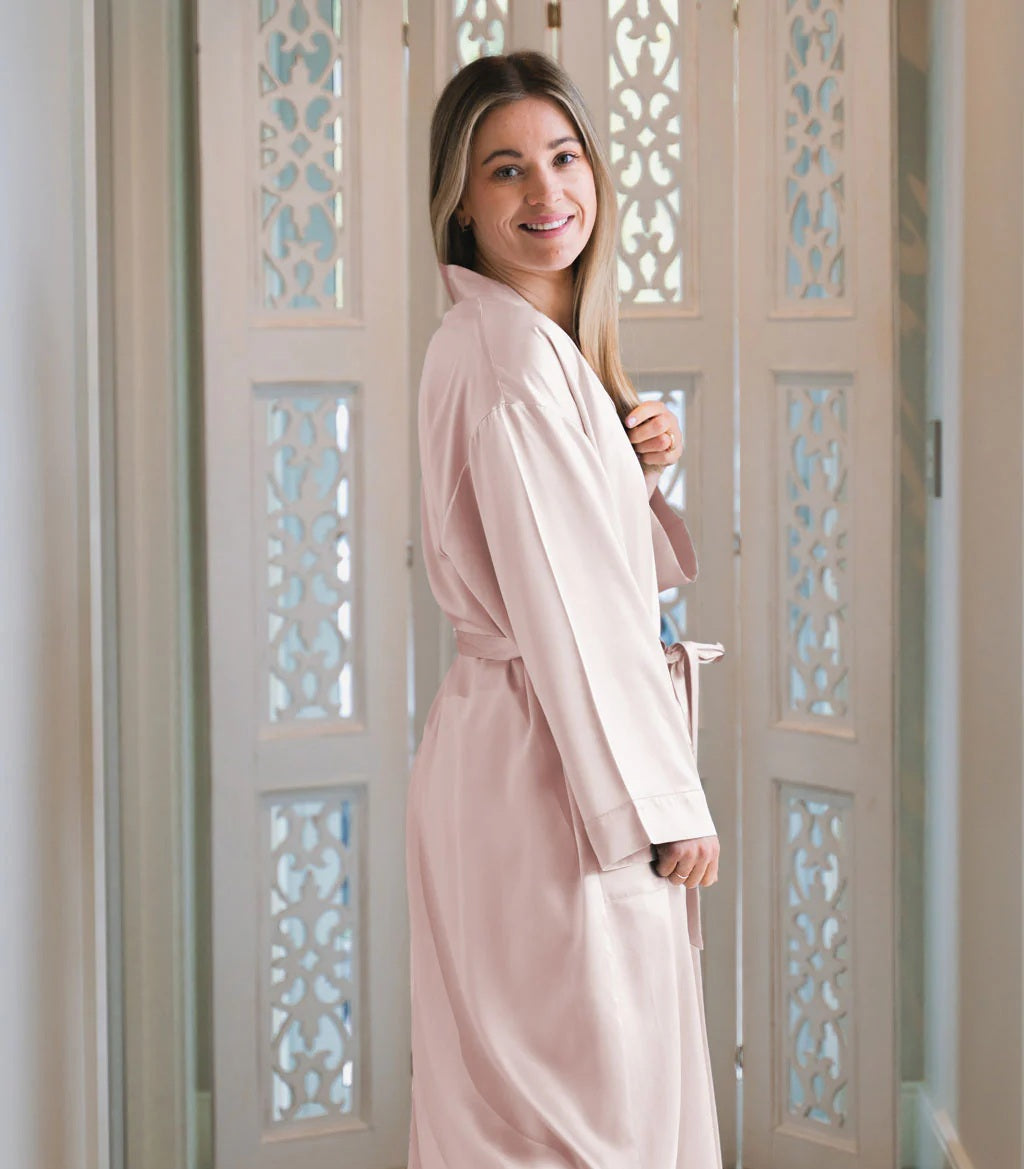 SILK Robe | Blush
