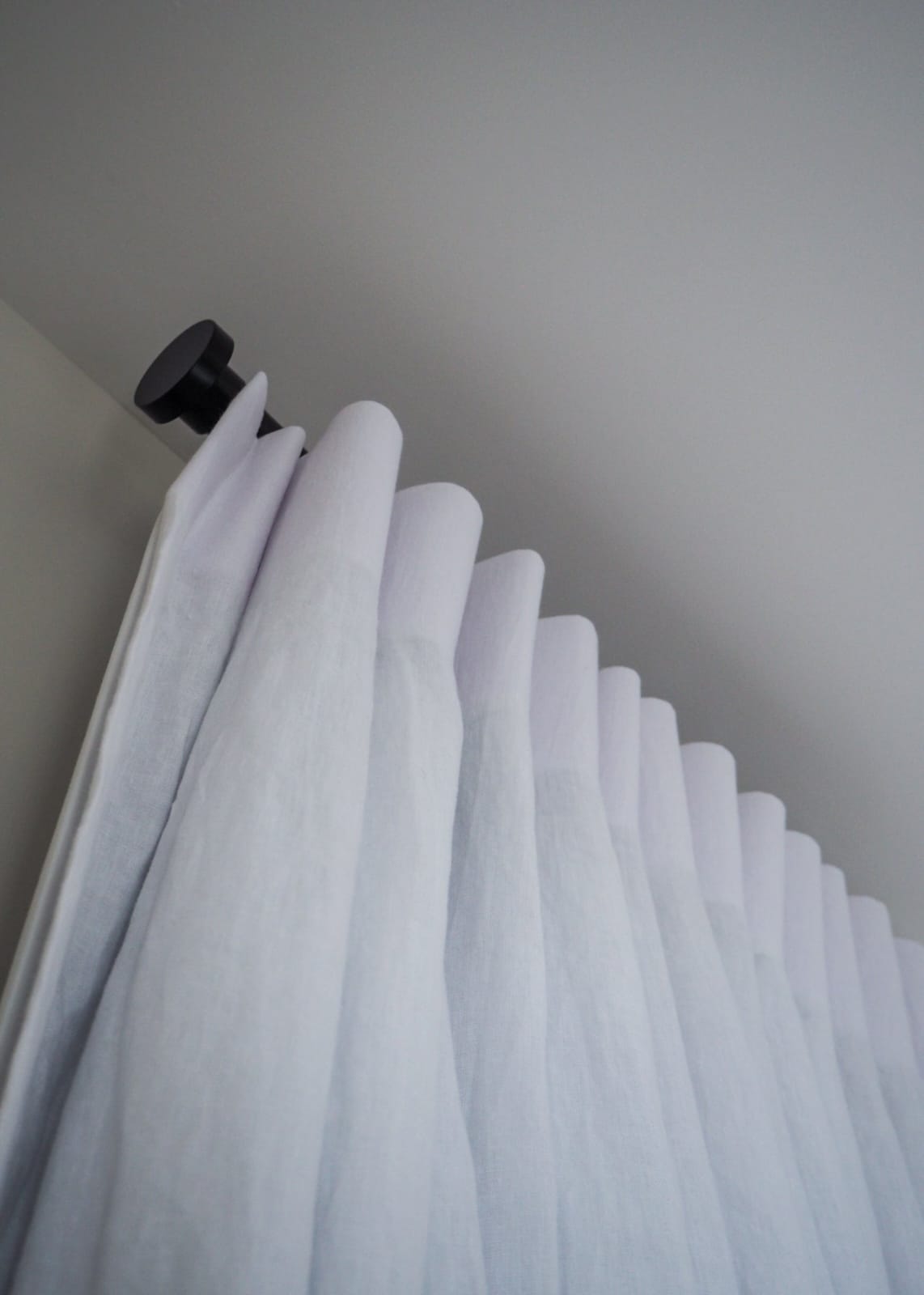 Linen Curtains - Box pleat