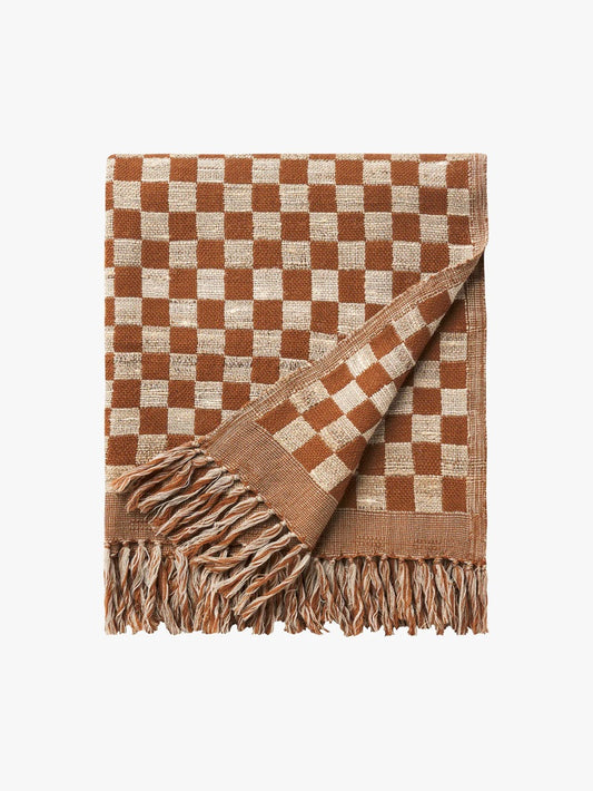Bronze Wool & Silk - Throw