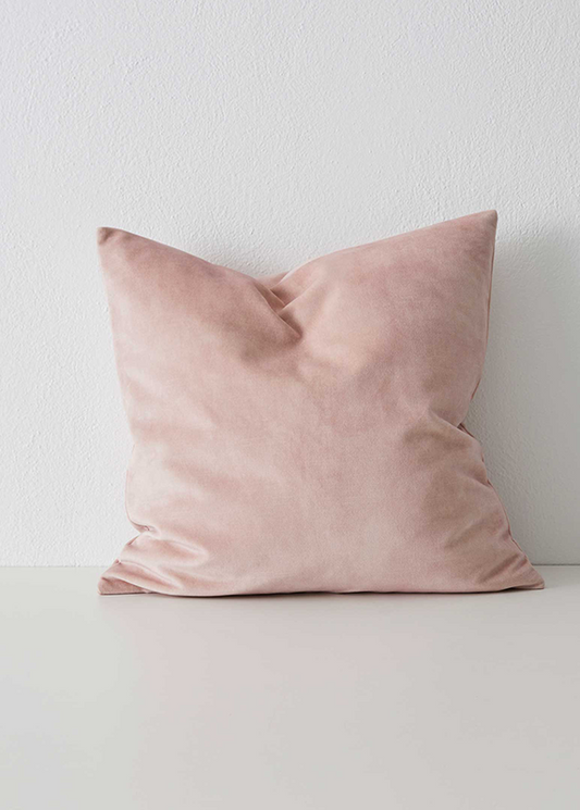 Velvet Cushion | Blush