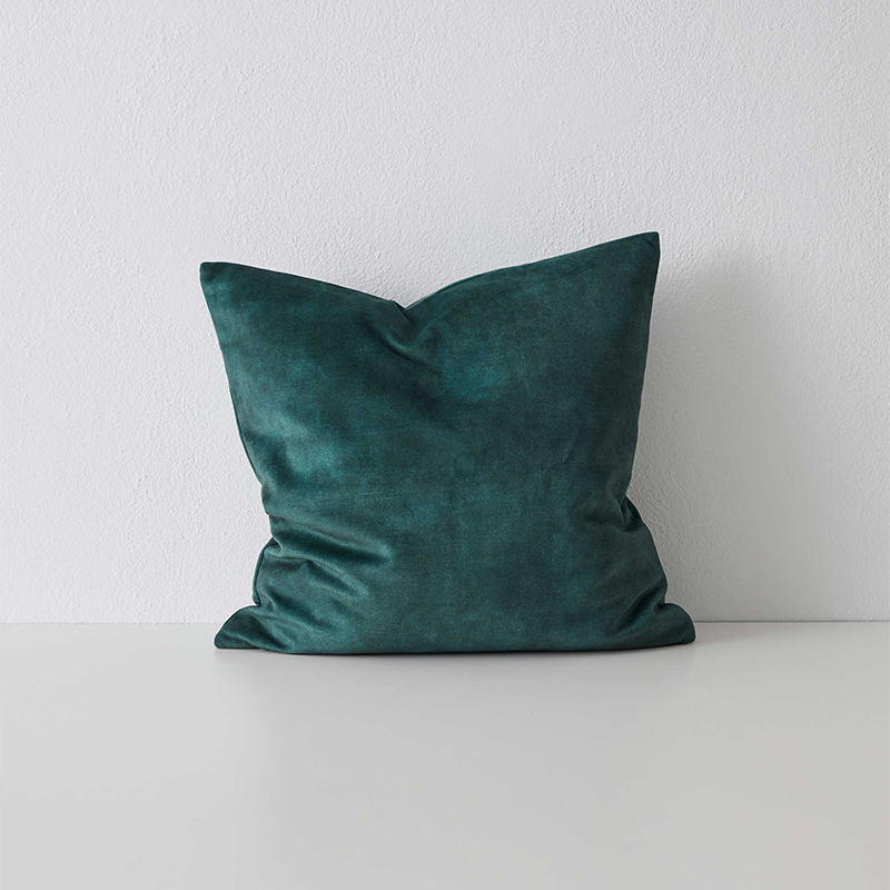 Velvet Cushion | Emerald