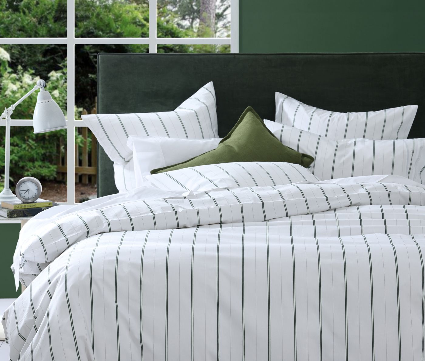 Cape Cod Stripe Sheet Set – Leaf