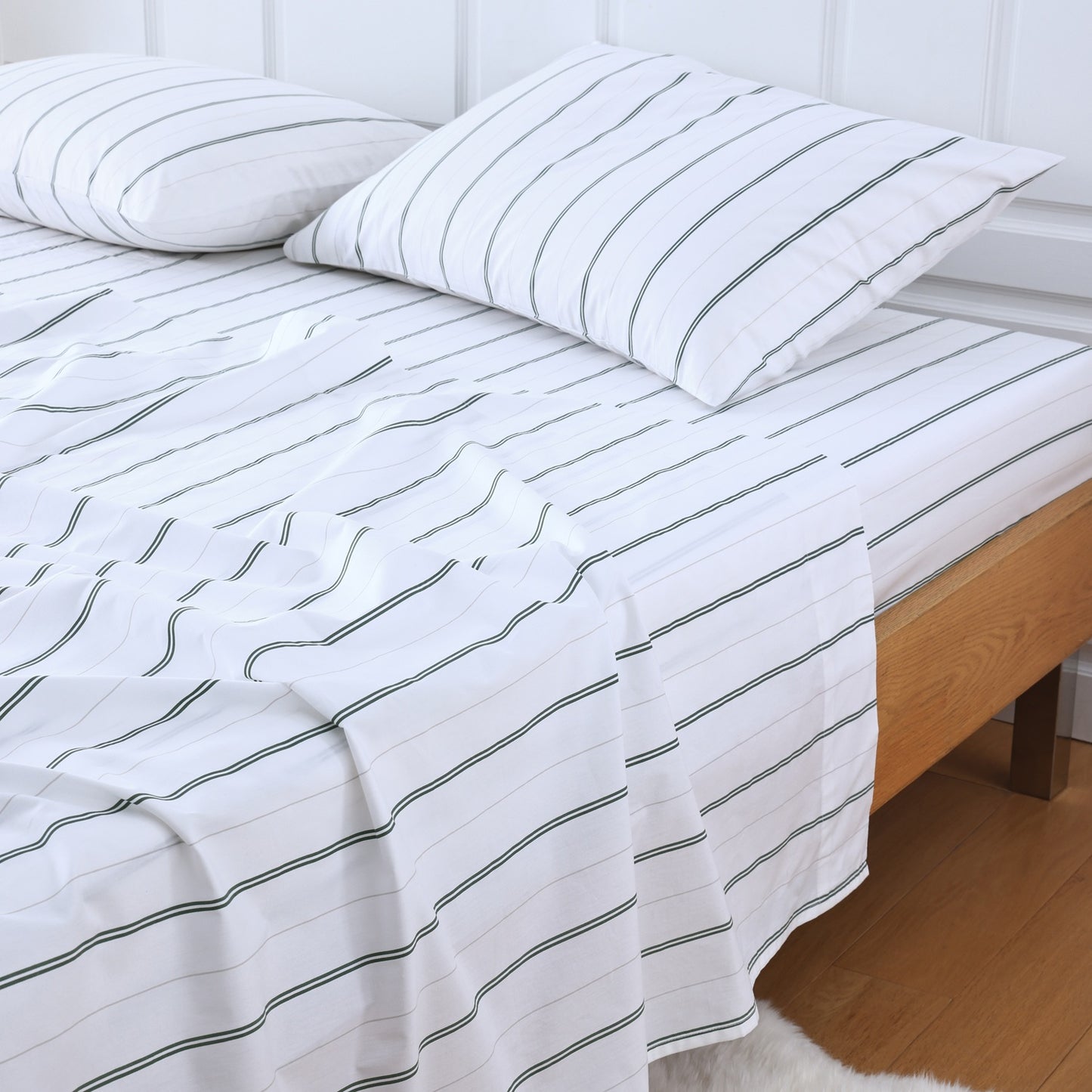 Cape Cod Stripe Duvet Cover Set – Leaf