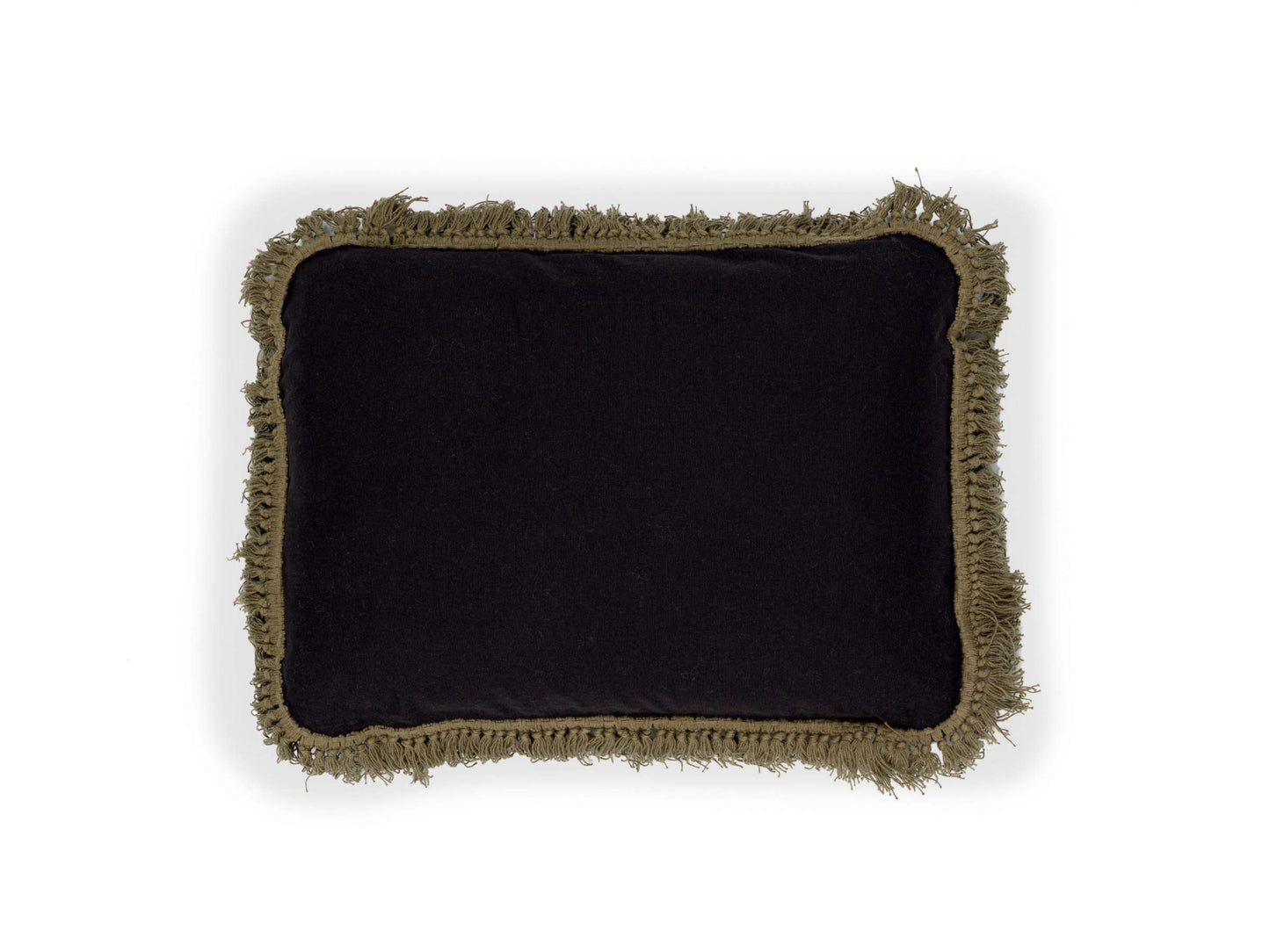 Honoré Cushion | Charbon & Kaki