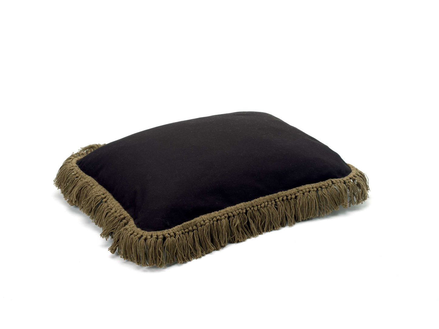Honoré Cushion | Charbon & Kaki