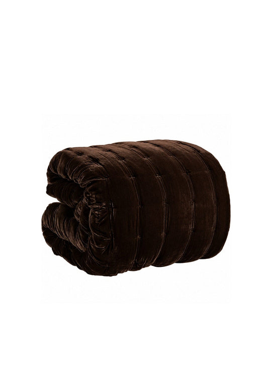 Velvet Comforter | Chocolate