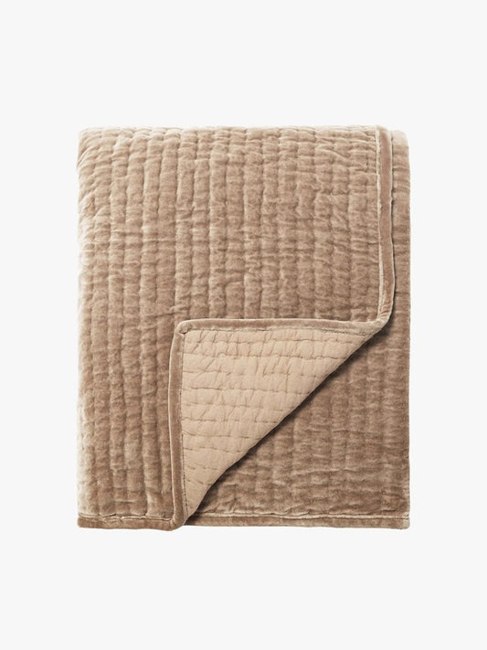 Velvet Quilt - Cacao