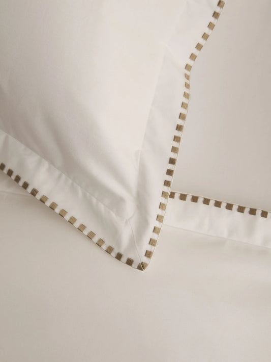 Egyptian Cotton Sheet Set - Pear Embroidery