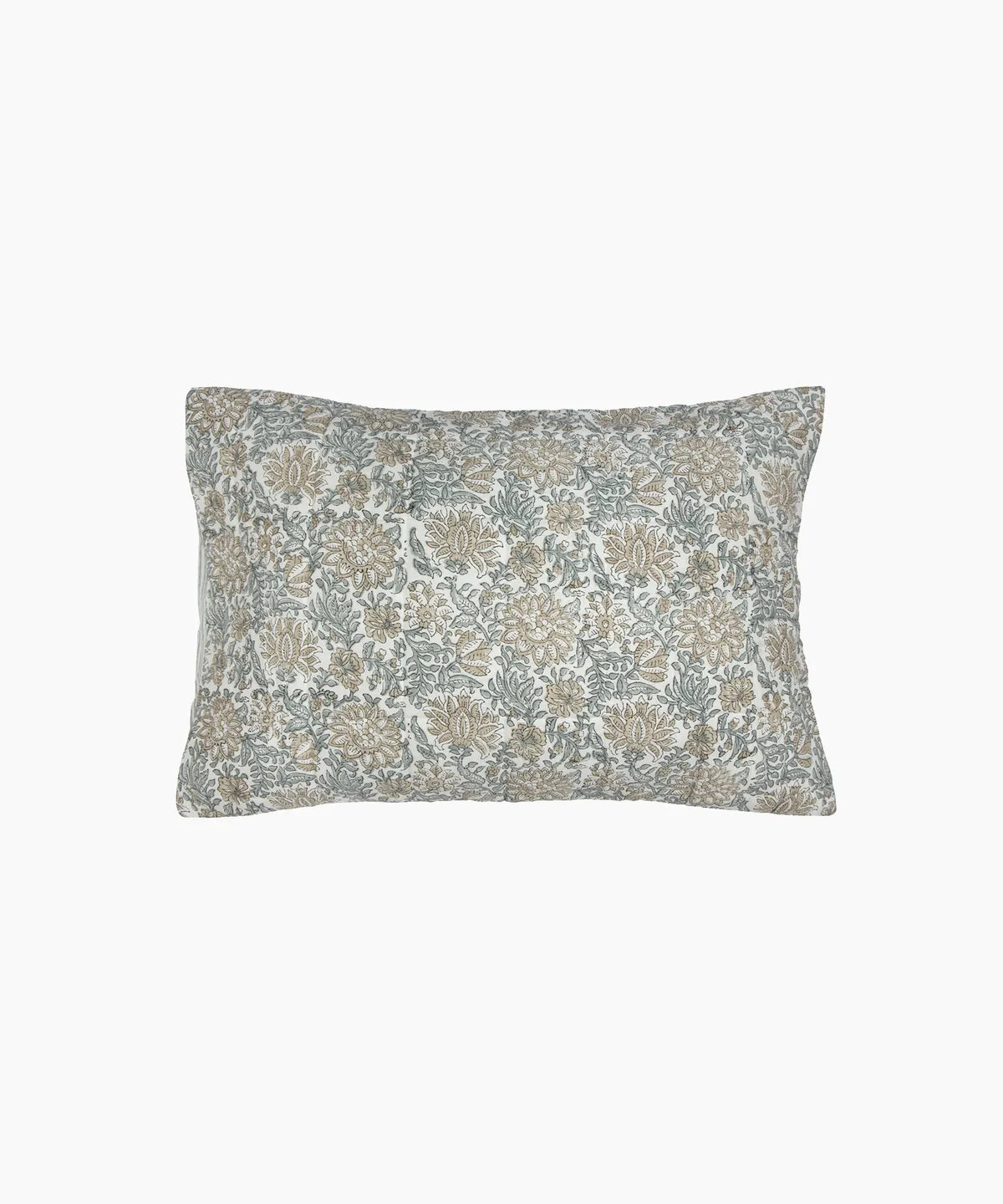 Athena Coverlet in Blue & Natural