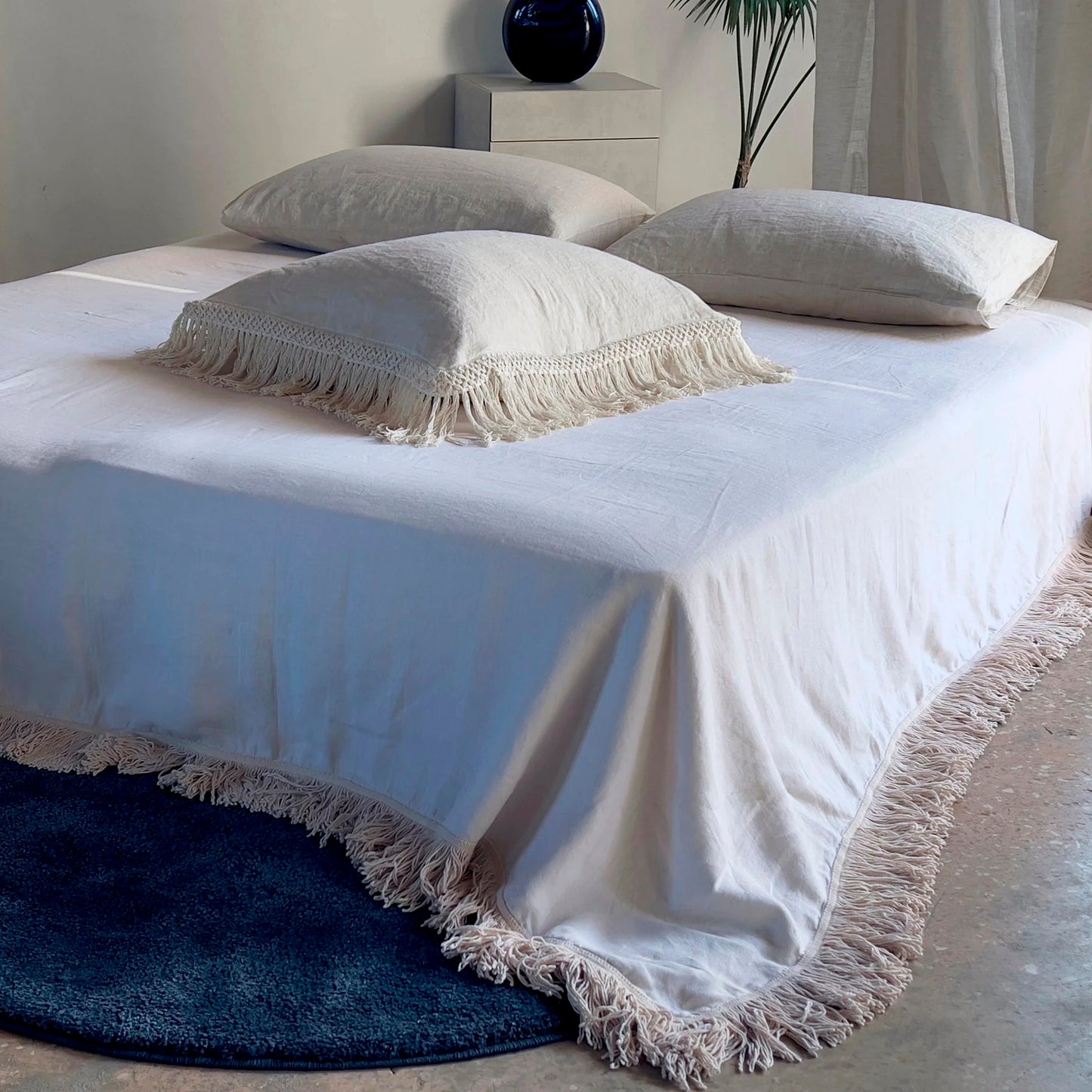 Fiore di Lino Cushion | Made in Italy