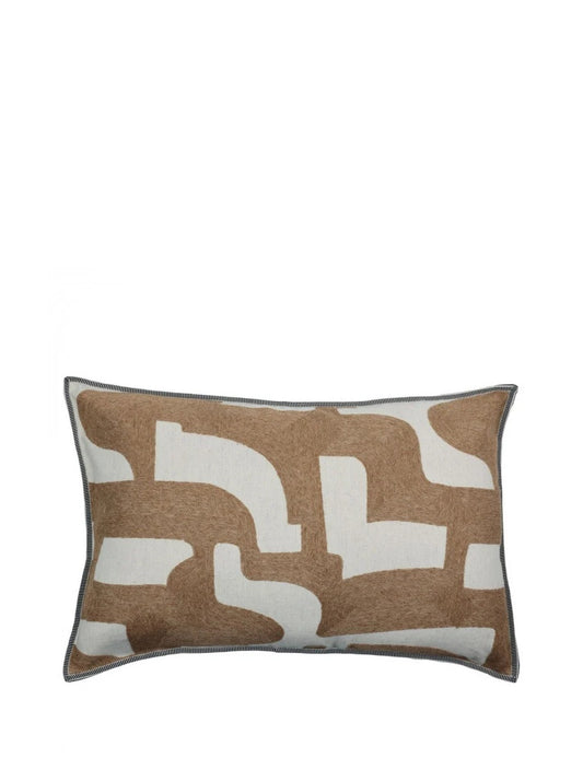 The Entrelacs Cushion – Tabac