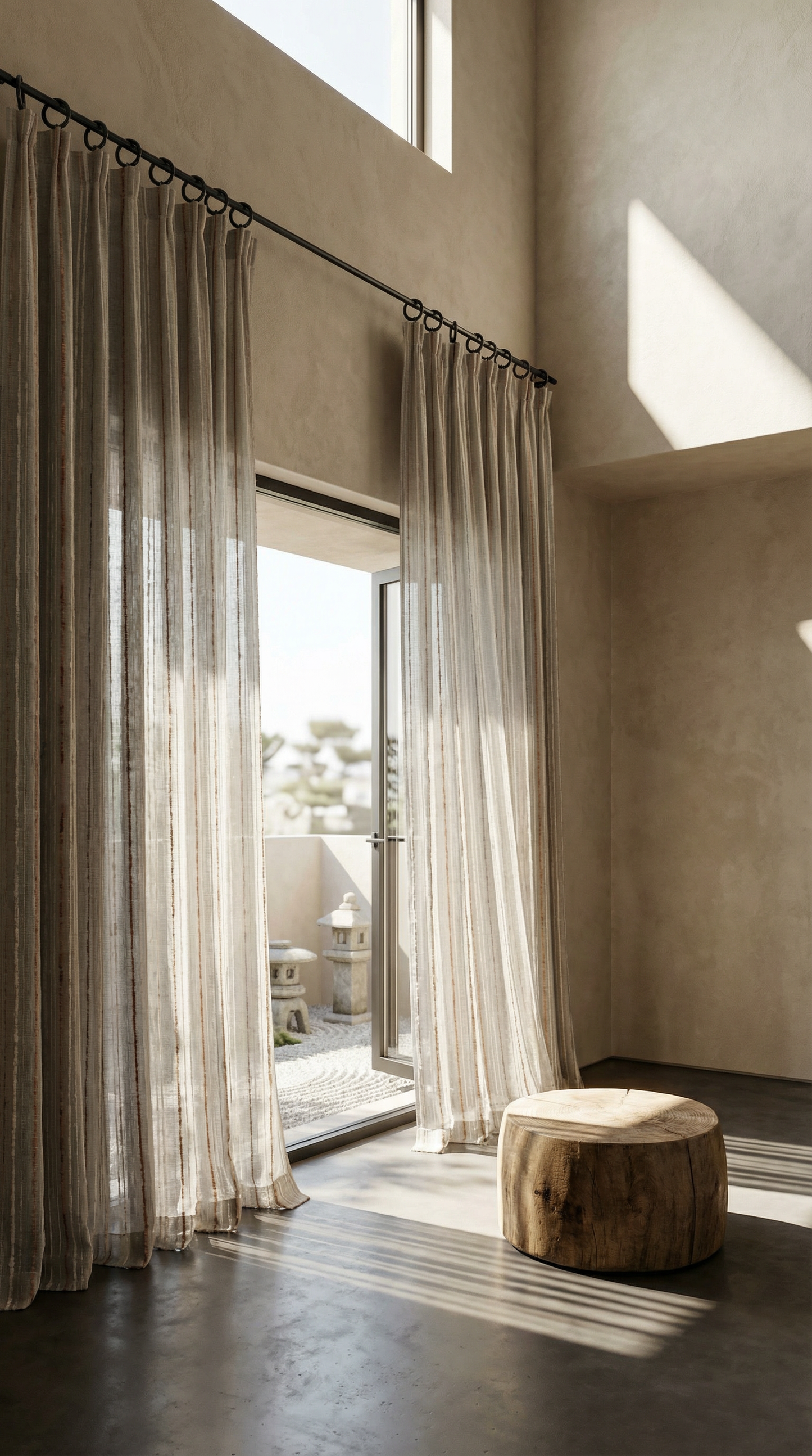 Sheer Linen Curtains | Driftwood