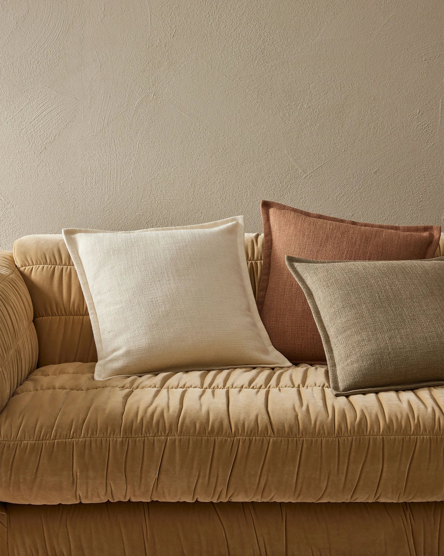 Manarola Cushion Cover in Sandstone