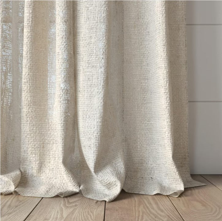 Rustic Handloomed Heavy Texture Curtains