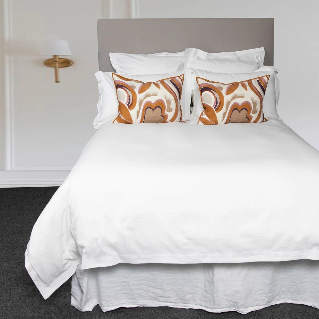 Union Duvet Cover Sets | Linen/Cotton Mix | Hemstitching Detail