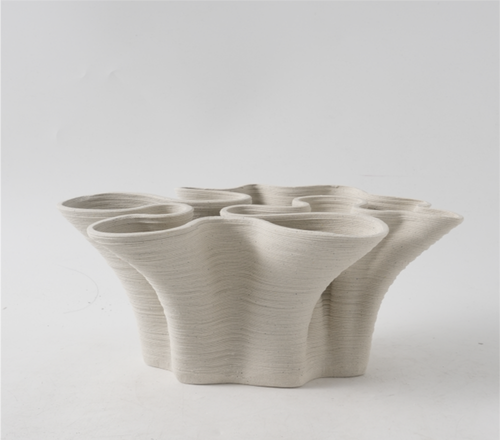 Herman Vase -Off White