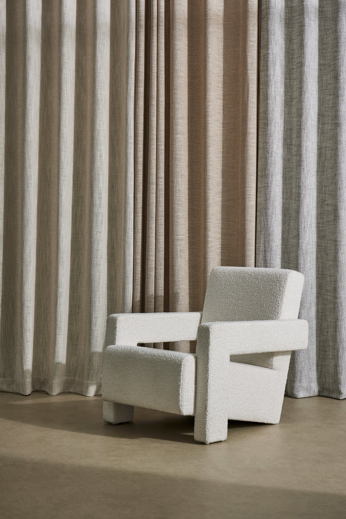 Woven Texture Linen Curtains