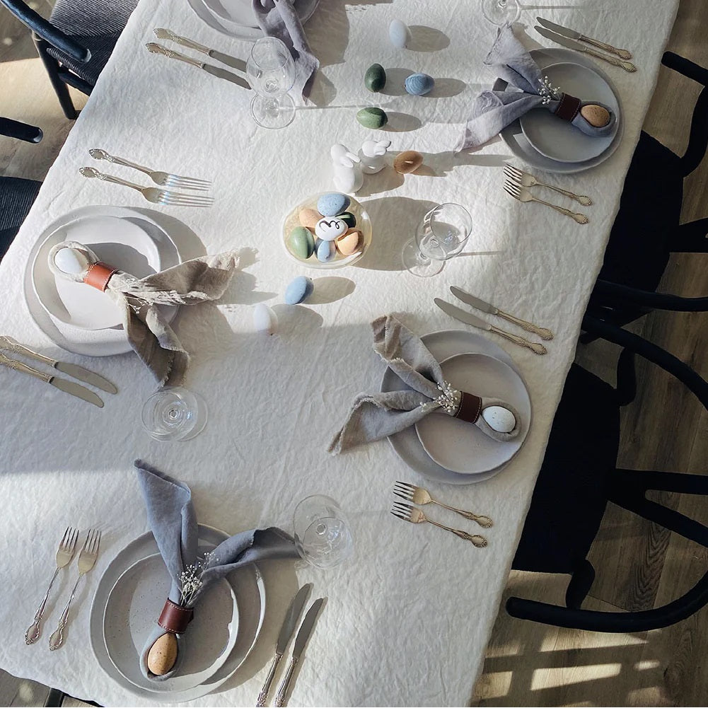 Linen Tablecloth | Ivory