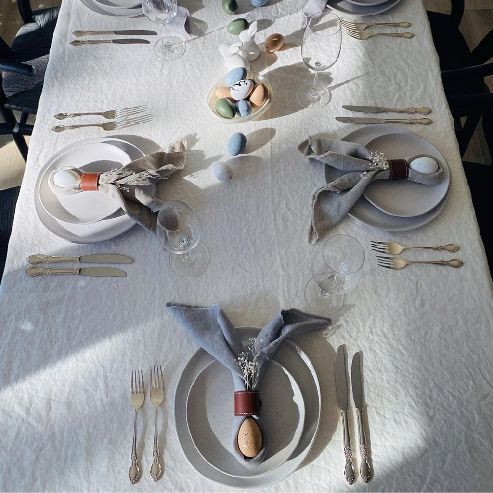 Linen Tablecloth | Ivory