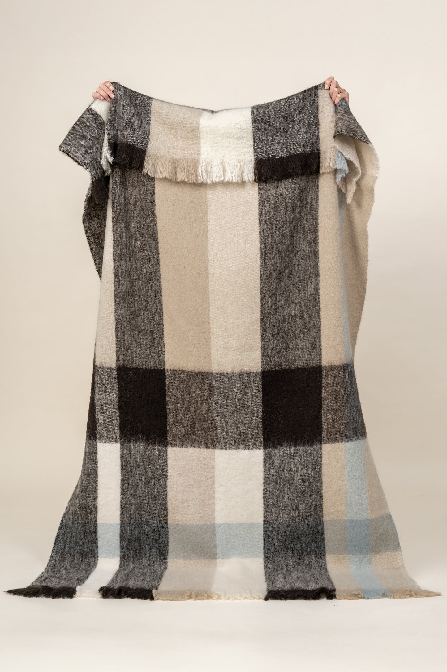 Kinloch Wool Throw | Cocoa | Made in New Zealand