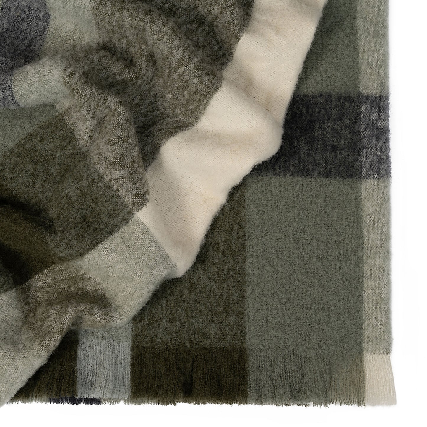 Kinloch Wool Throw | Spruce | Made in New Zealand