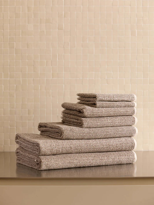 Tweed Towels | Oat
