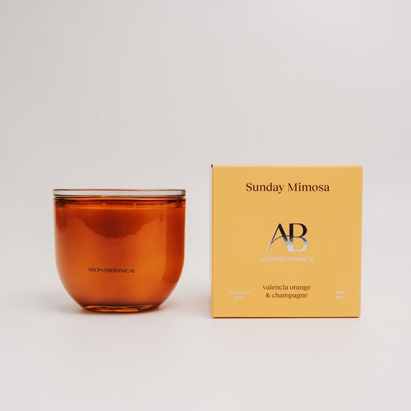 400gm Candle - Valencia Orange & Champagne