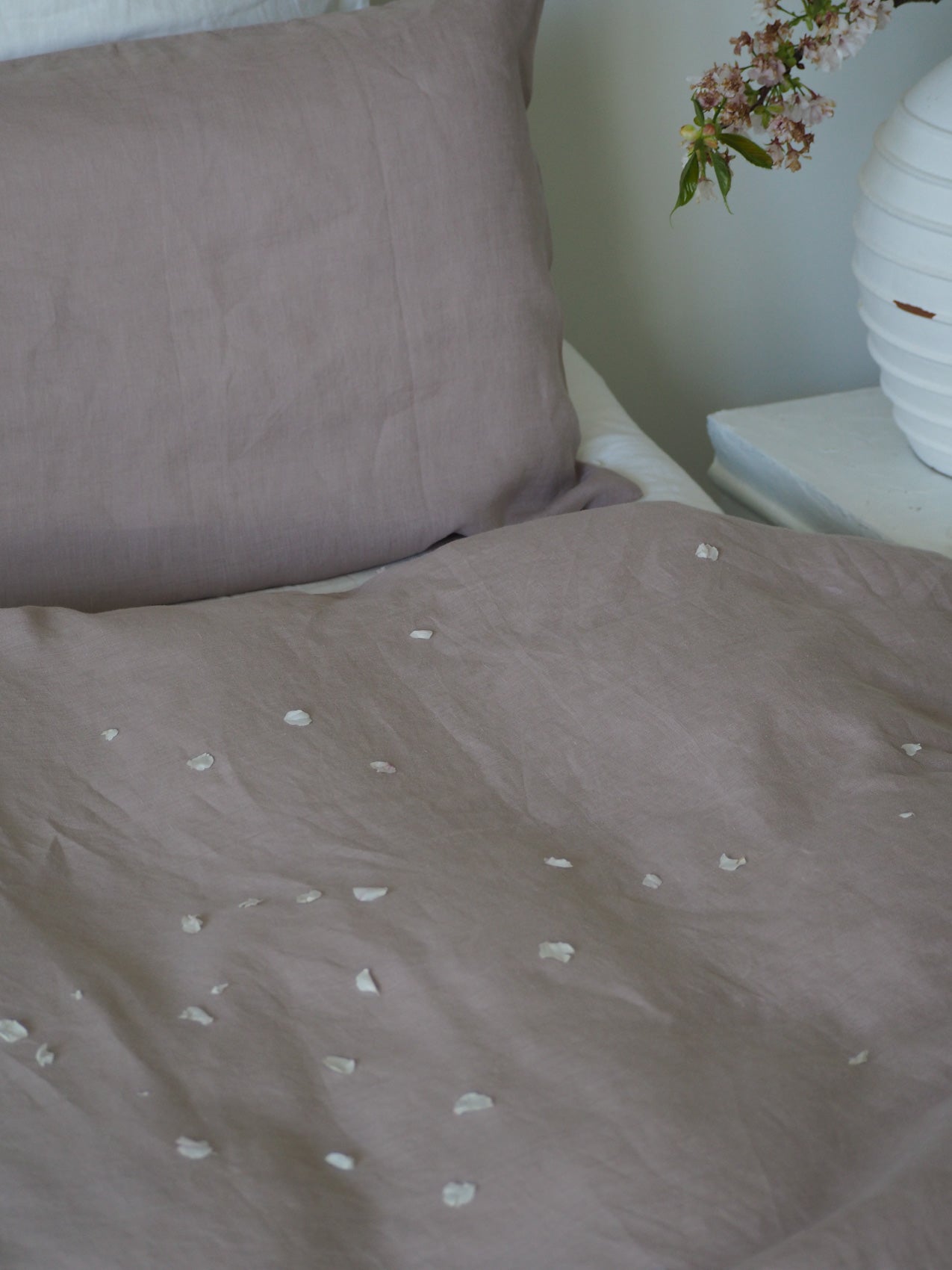 Linen Duvet Cover Set | Dusky Pink | Made In New Zealand