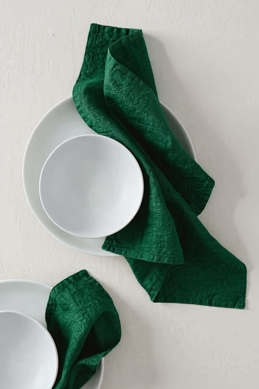 Linen Napkin | Emerald