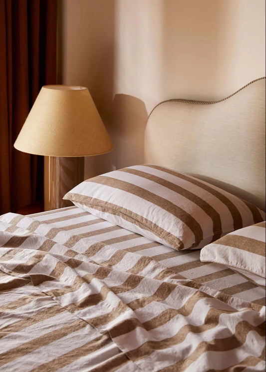 Café Striped Sheet Set