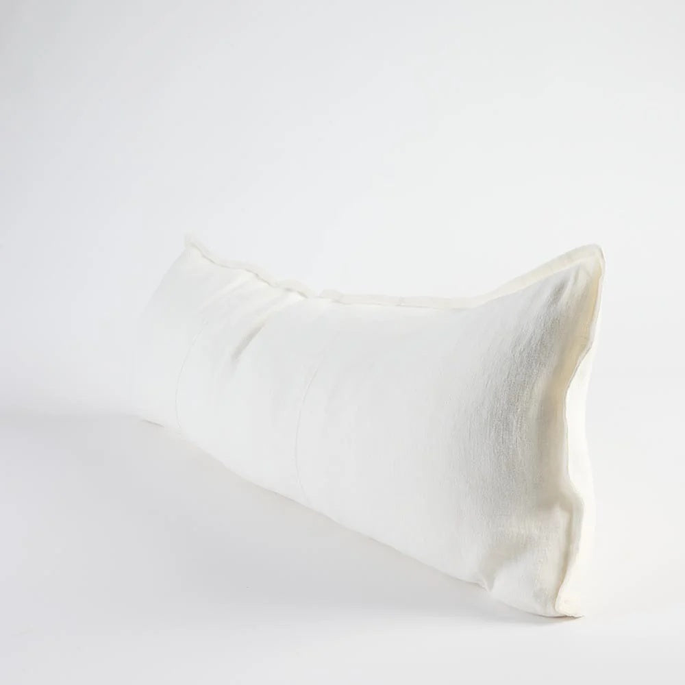 Luca Linen Bed Cover - Off White