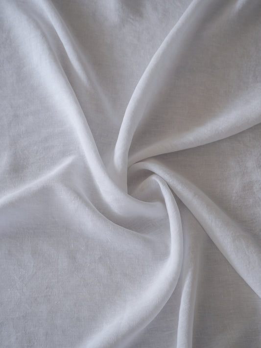 Linen Fabric | White