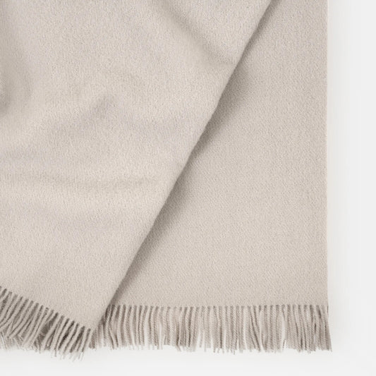 Limestone Throw Blanket - 100% New Zealand Wool