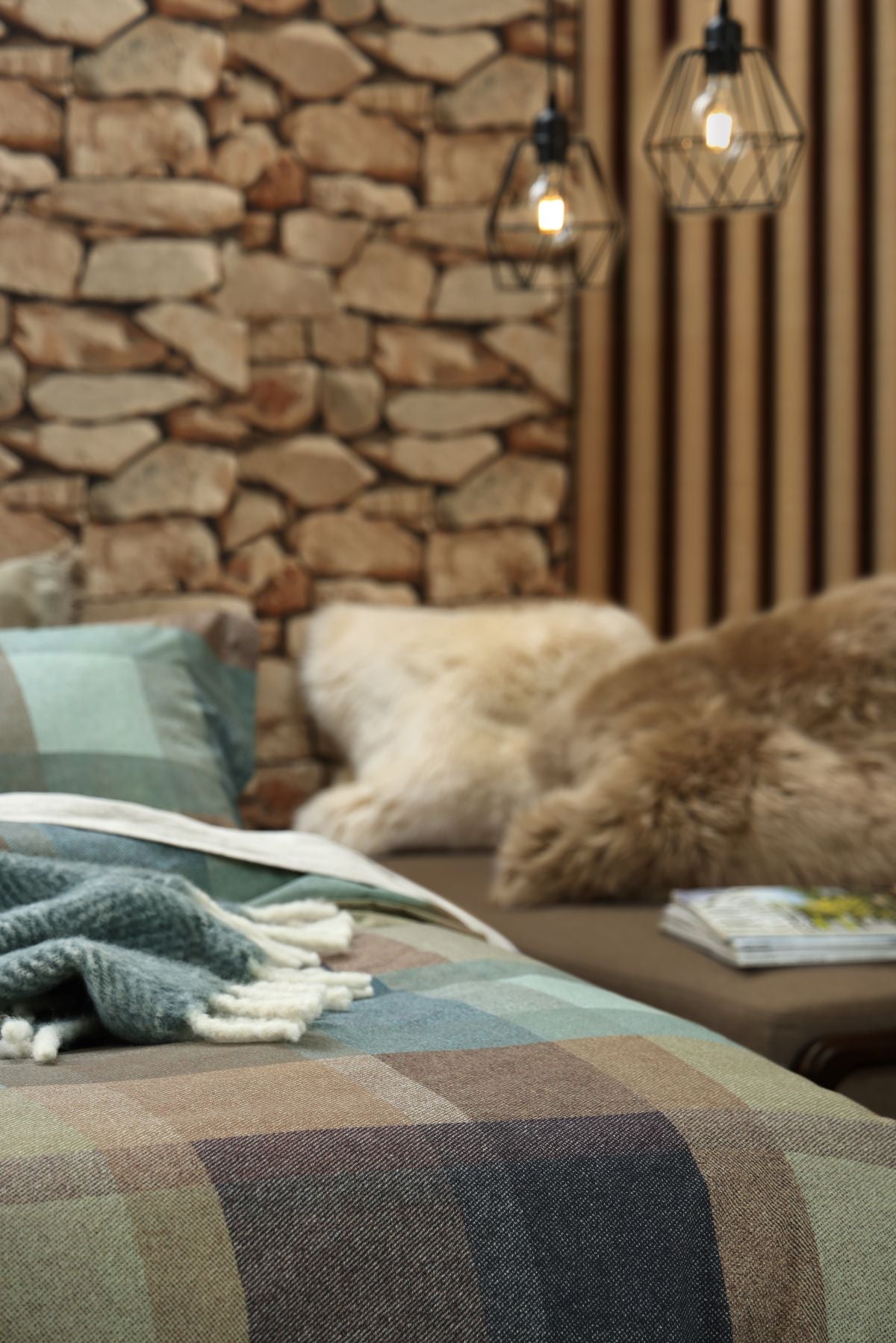 NZ Wool Throw Blanket | Slate