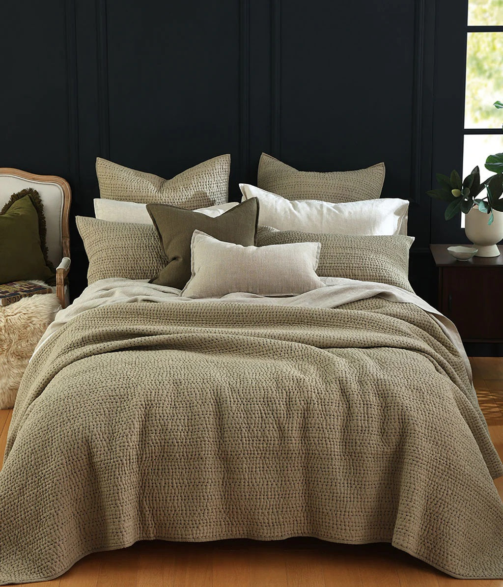 Willow Coverlet Set | Sage