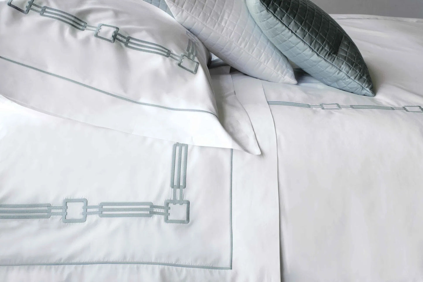 Luxury Ornato Pure Cotton Bedding - 600 TC | Made in Italy