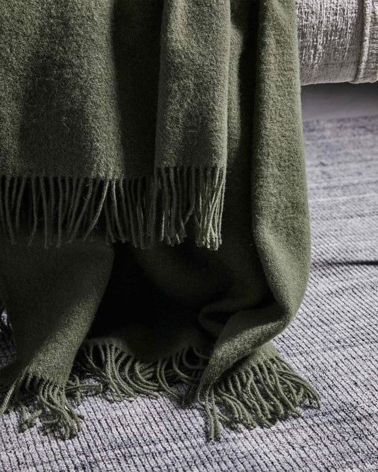 Juniper Throw Blanket - 100% New Zealand Wool